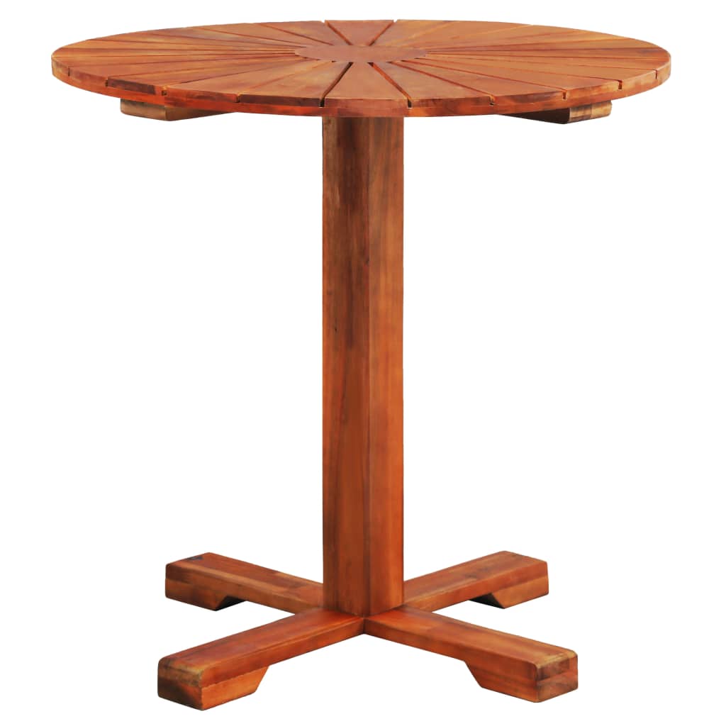 Bistrotisch 70x70 cm Massivholz Akazie