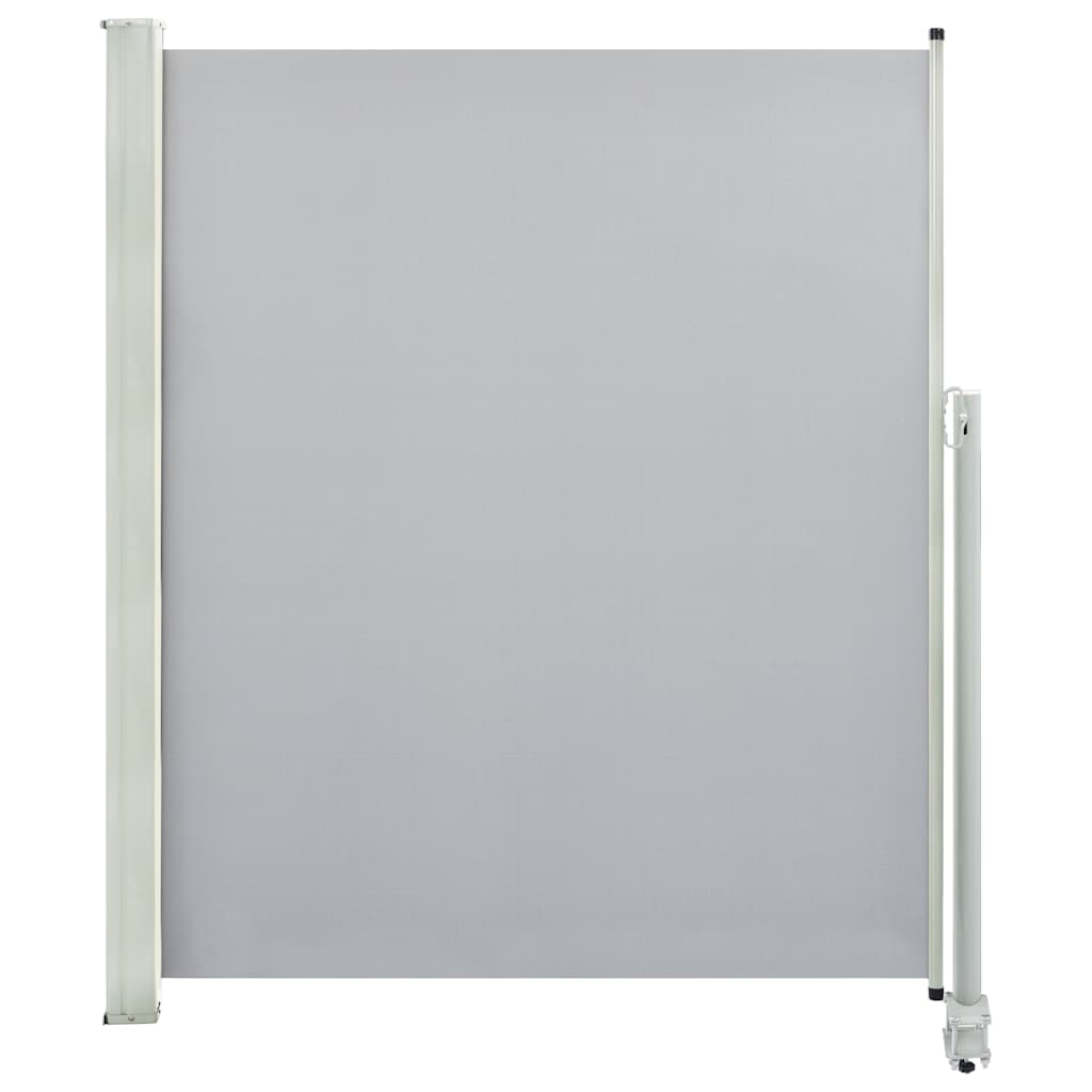 Einziehbare Seitenmarkise 160x300 cm Grau