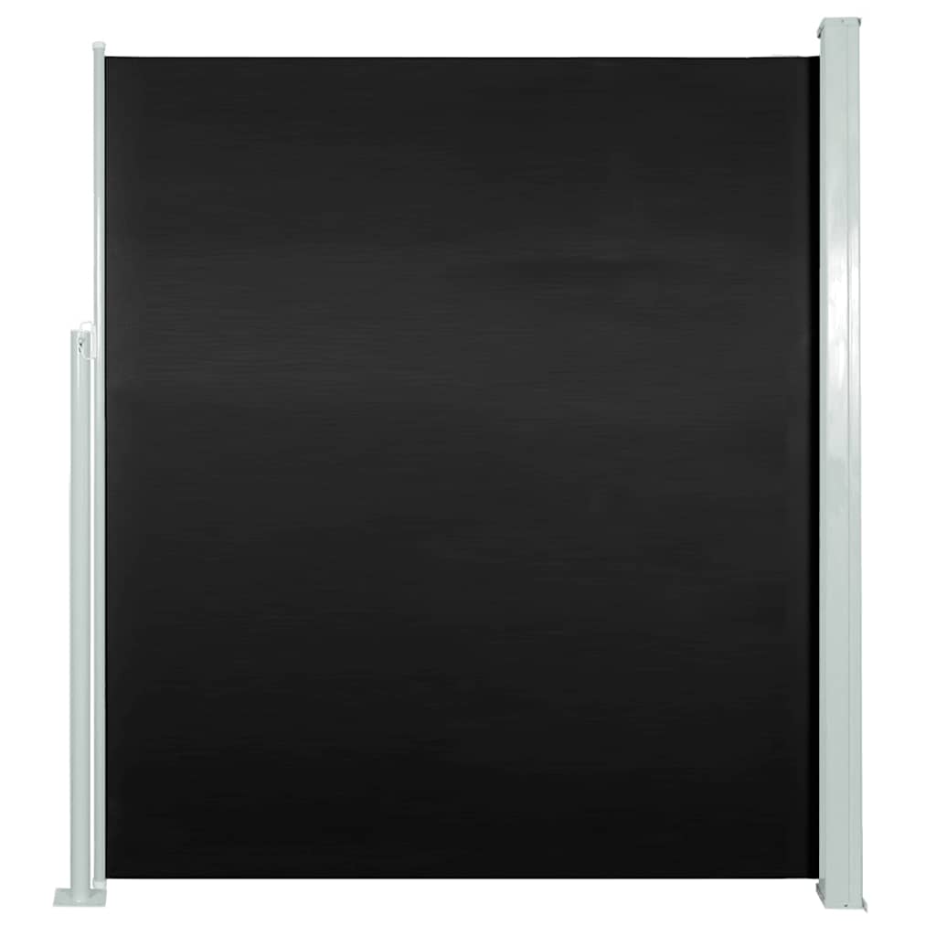 Seitenmarkise 160x300 cm Schwarz