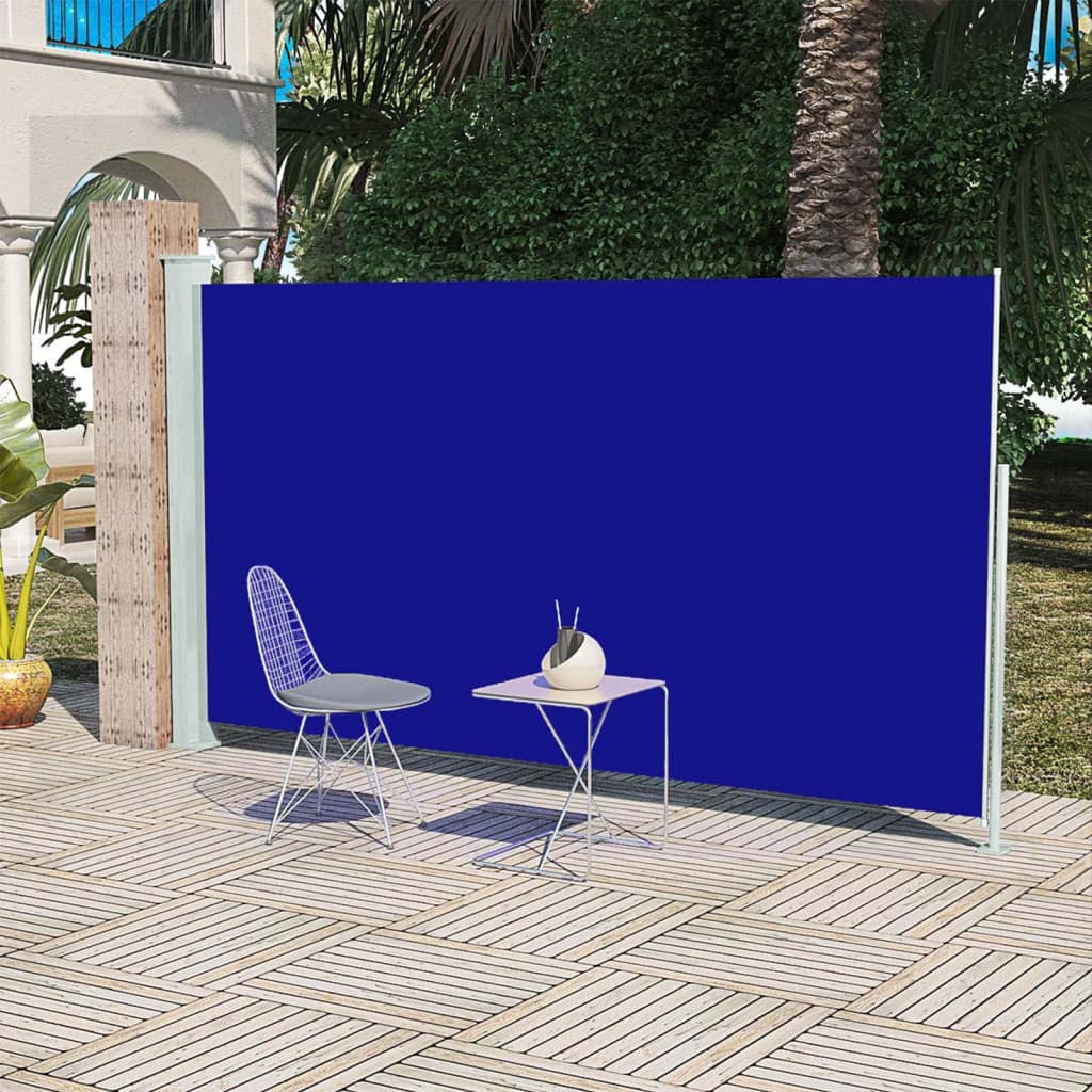 Seitenmarkise 160x300 cm Blau