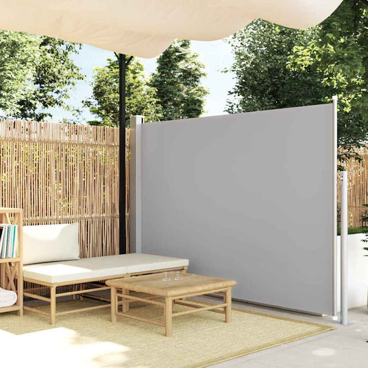 Ausziehbare Seitenmarkise 160x300 cm Grau