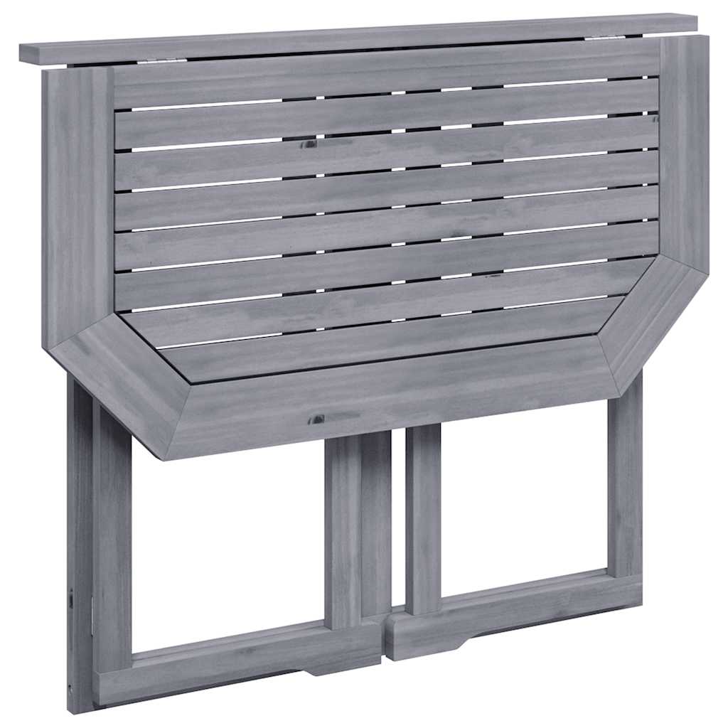 Balkontisch Klappbar 90x50x74 cm Massivholz Akazie