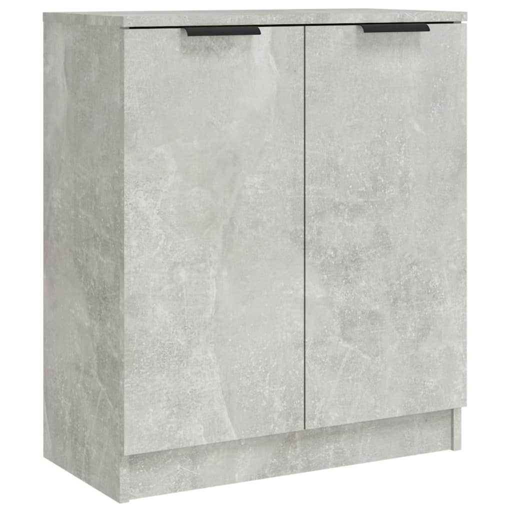 Sideboards 2 Stk Betongrau 60x30x70 cm Holzwerkstoff